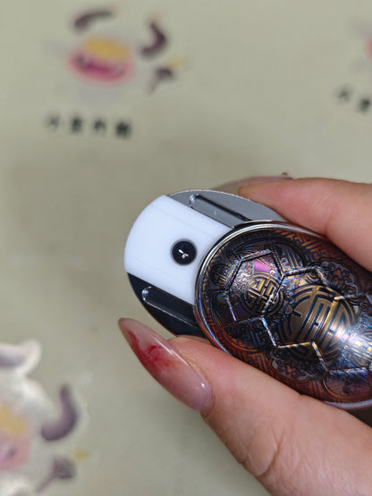 New Year Fortune Pendant Titanium