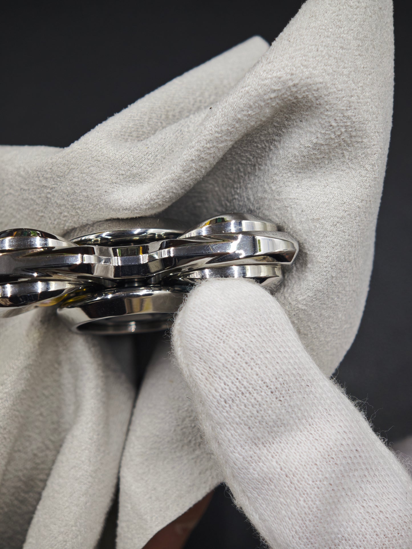 Twin Plume Stainless Steel Polished