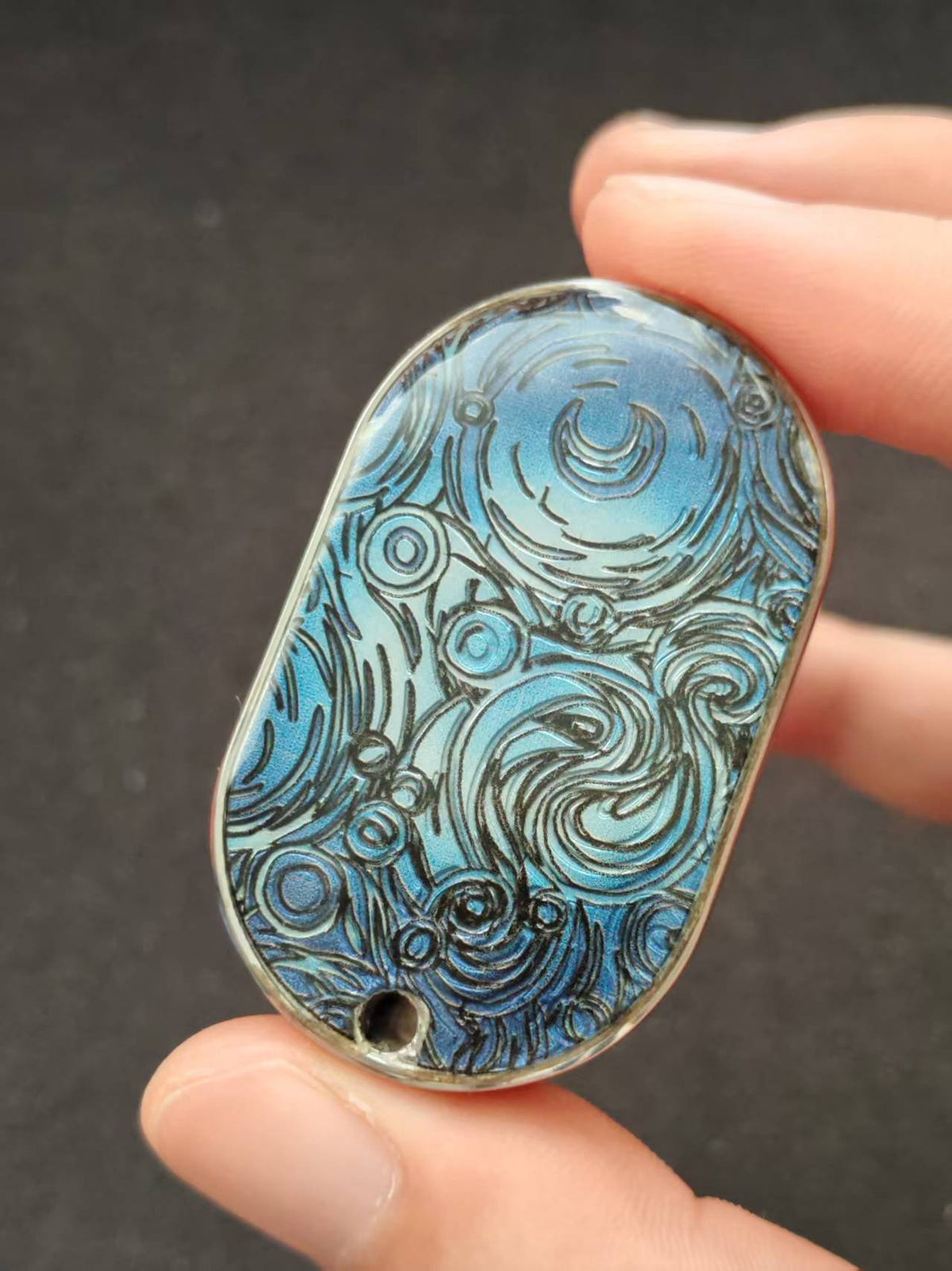 Van Gogh Stainless Steel Resin-Sealed