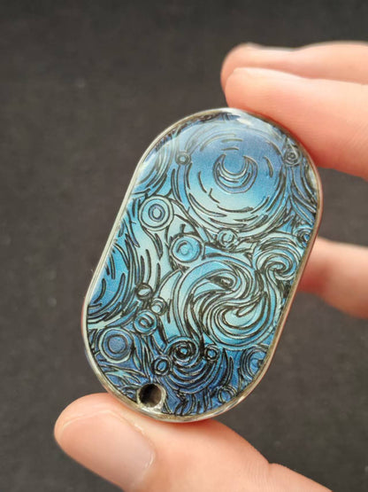 Van Gogh Stainless Steel Resin-Sealed