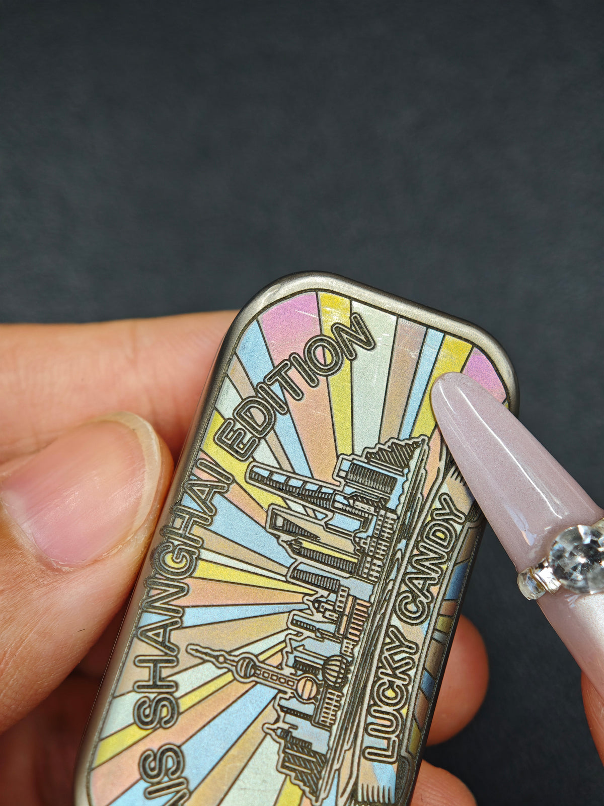 POPO Titanium Color-Anodized Engraved Limited Edition