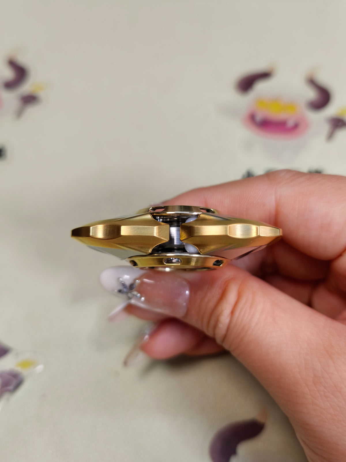 Dragon Pearl Stainless Steel Gold Plated Machine Finished