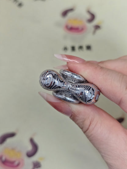Cell Mini Damasteel Etched