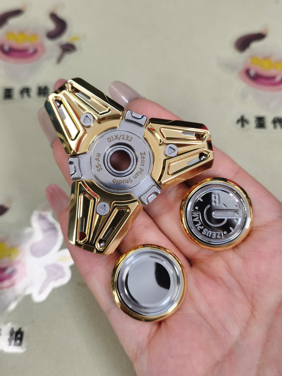 God of Time Stainless Steel Gold Plated