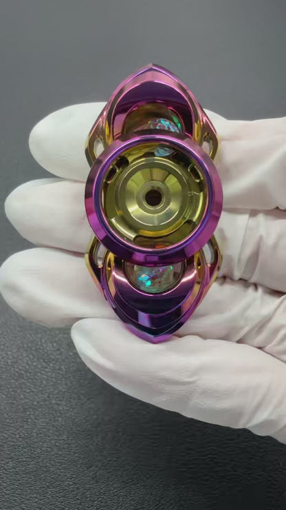 Feather Spirit Two Blade Zirconium
