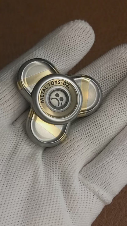 Trefoil, Stainless Steel, Brass