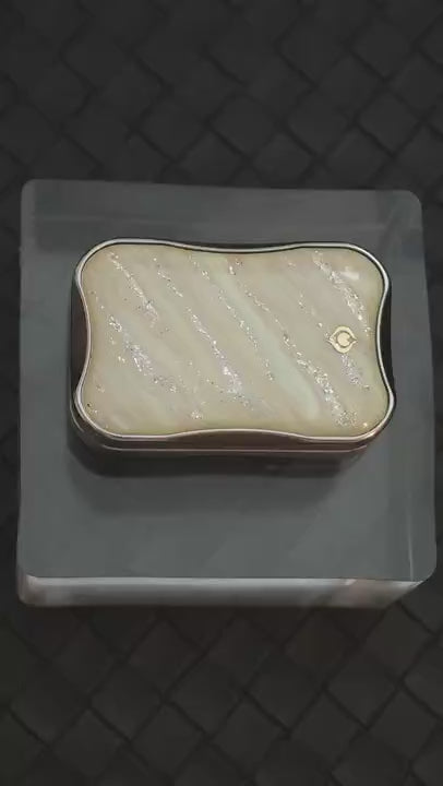 Peacock Aura Sand Stainless Steel