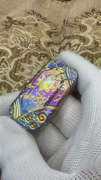 POPO Zirconium Engraved Polished Limited 128