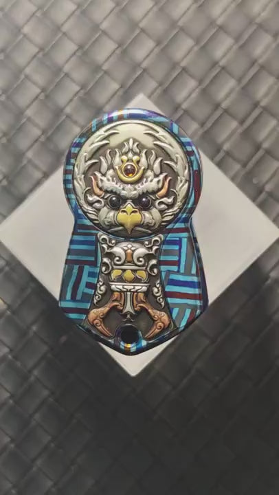 Demon Subduing Toga Tangcao Pattern Zircuti