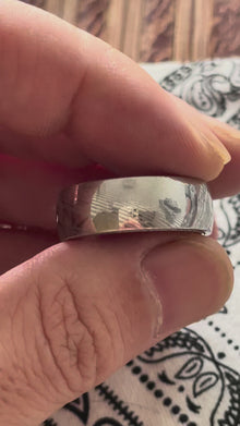 Pig Ring Damasteel Size #22