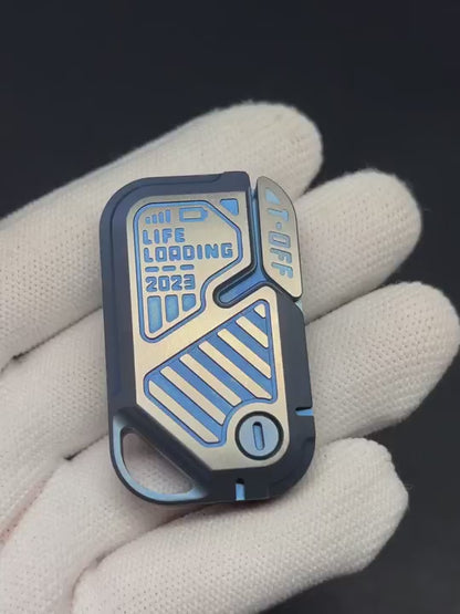 01EDC POP Throwing Card Titanium