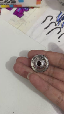 Planet Lanyard Bead Damasteel