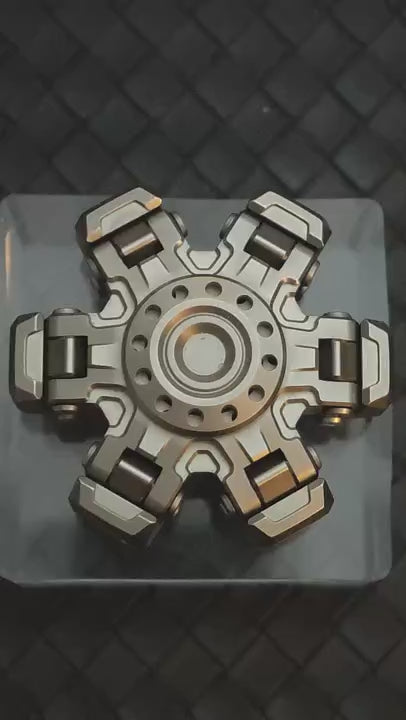9 HAND Machinarium X Titanium Blasted