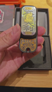 Soap Slider Engraving-666 Stainless Steel