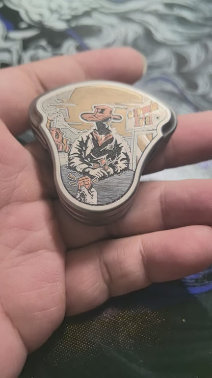 Balled Shell Mechanical Titanium