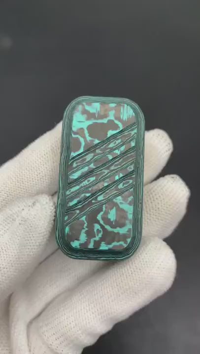 KAIS Lucky Candy Carbon Damascus