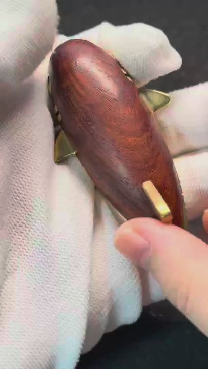 Mini Red Bean Shark Sandalwood