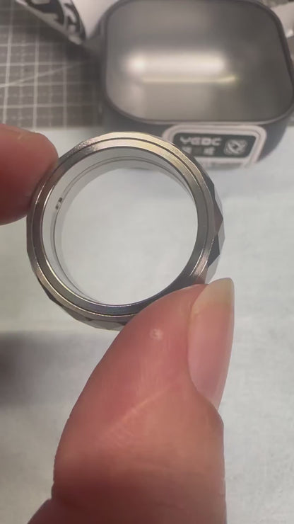 Pig Ring Size #25 Titanium