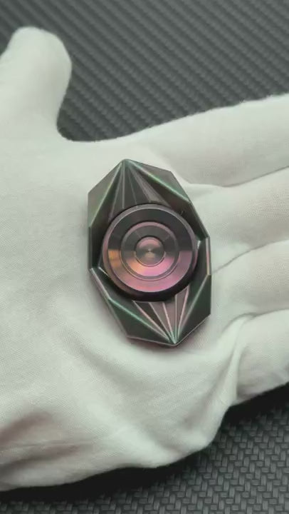 Folding Blade Folding Zirconium Machine Finished Oil Slick
