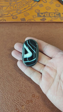 Mystery Slider Zi+black agate