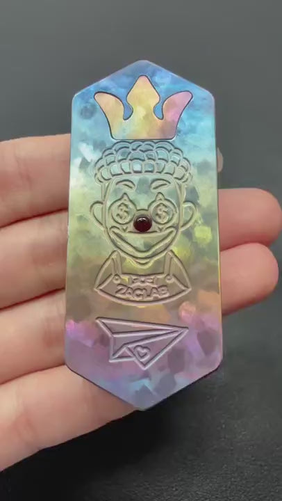 Plane Titanium Color-Anodized