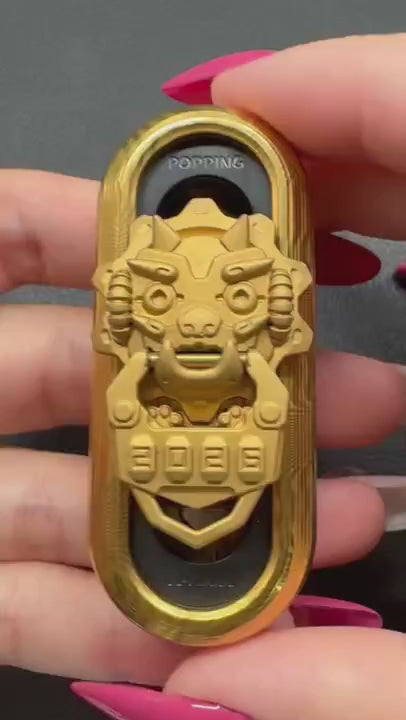 Cyber Jiaotu Damasteel Gold Plated