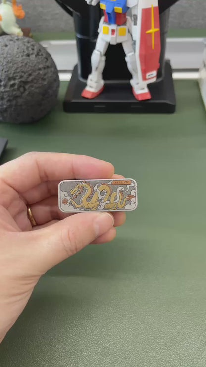 The Wandering Dragon Zirconium + Brass