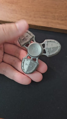 Tri-crusader Blasted Titanium