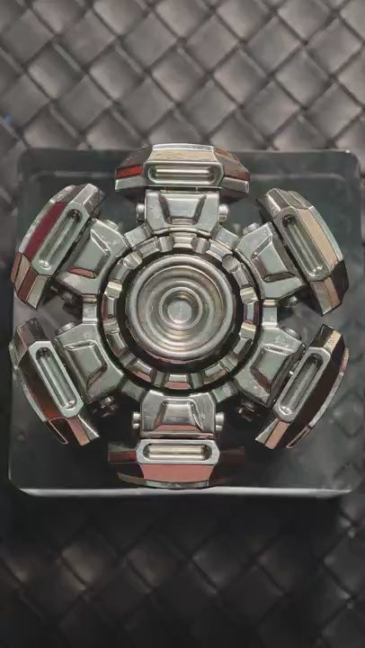 Ancient Iron Crystallized Titanium