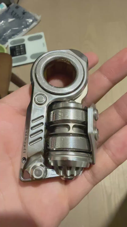 Sinian Stainless Steel Polished + Damasteel