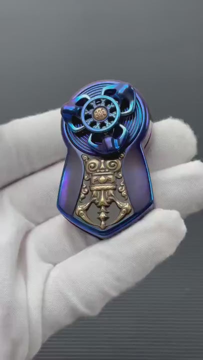 Demon Subduing Toga Tangcao Pattern Titanium