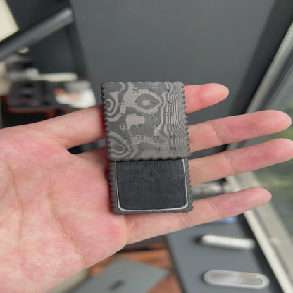 OX Slider Carbon Damascus