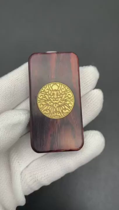 KINMOKU Brocade & Azure Paperweight