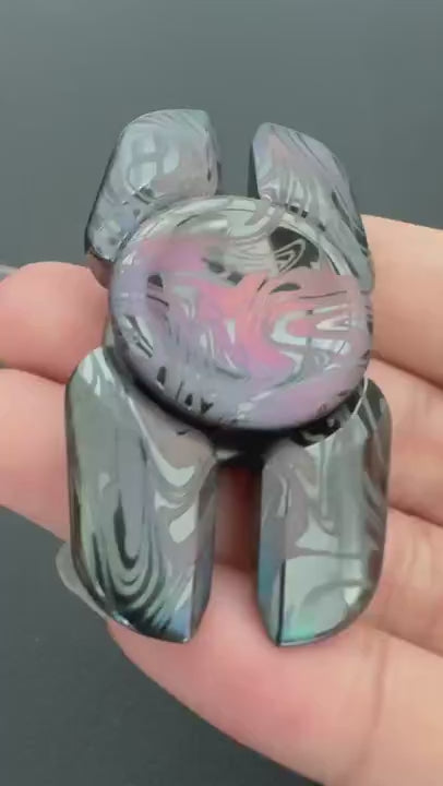 Full Zirconium Engraved Polished