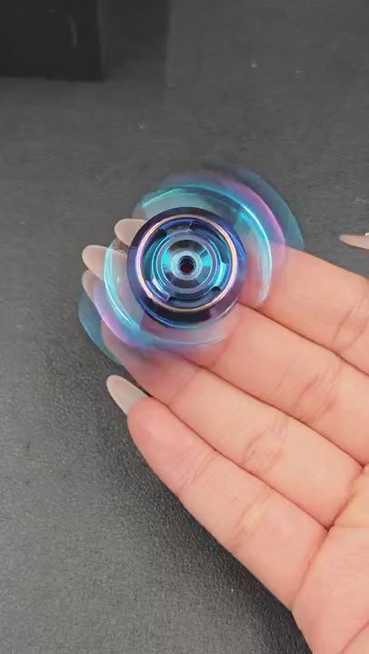 Feather Spirit Two Blade Zirconium