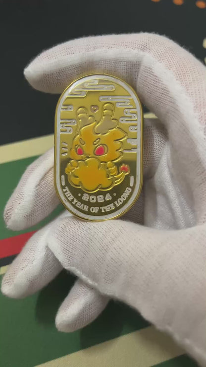 Ling Yun 3.0 Stainless Steel Gold Plated