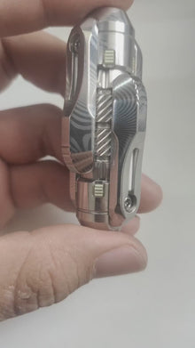 Lazer Crystalized Damasteel