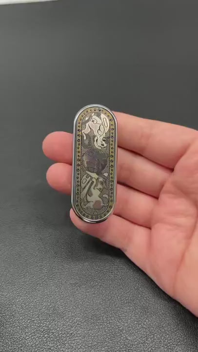 Ming Yin Titanium Engraved
