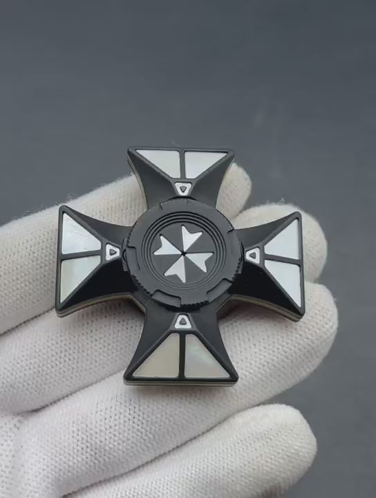 Malta Cross MOP Titanium
