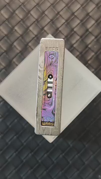 Frog Stainless Steel Engraved