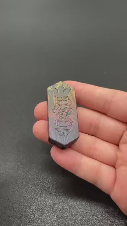 Plane Zirconium Engraved