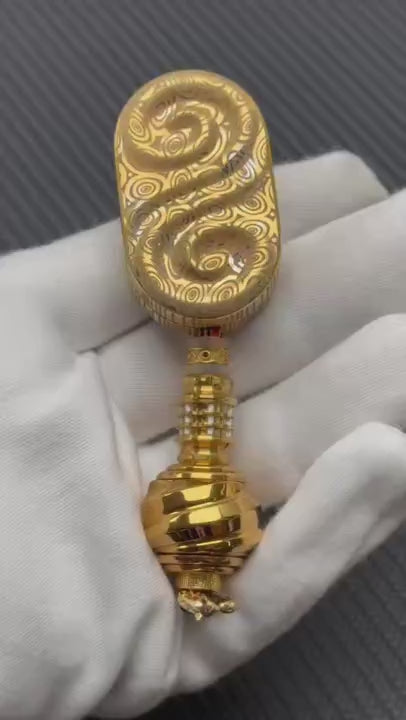 SEKI Ripple Stainless Steel Gold Plated