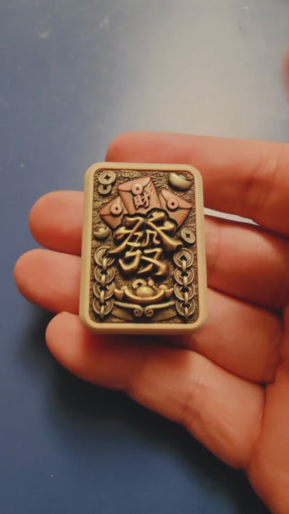 Fortune Mahjong PEEK Cupronickel Brass Copper