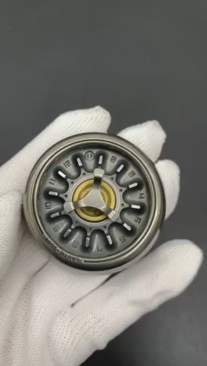 Carnival Roulette Nano Stainless Steel Zirconium Brass