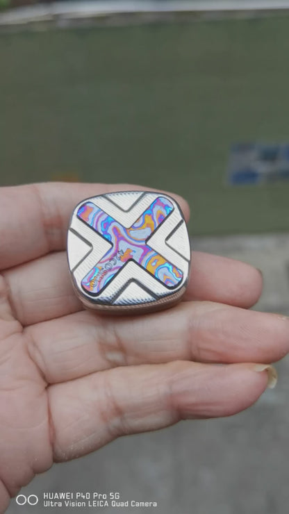 XX Slider XX Slider Damascus+Zircuti+Micarta+PEI Mechanical