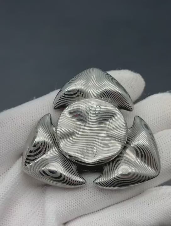 Fat Squid Damasteel