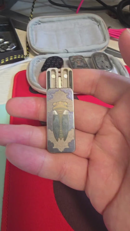 Cicada Chant Spring PEEK Titanium