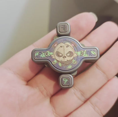 Cross Bones Titanium