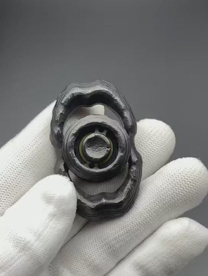 Obsidian Crystalized Tungsten