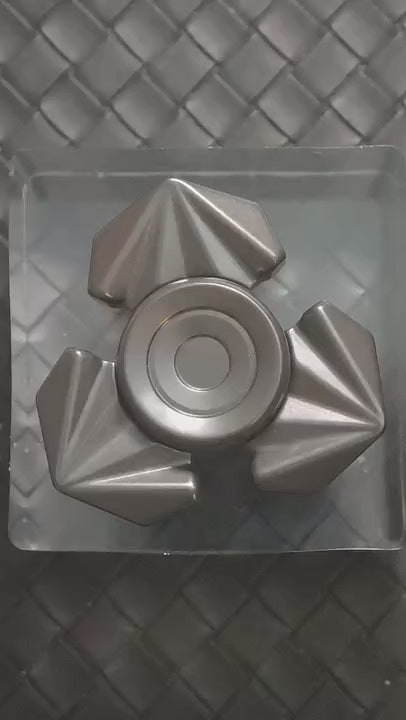 Tri-Leaf Crossbone Zirconium